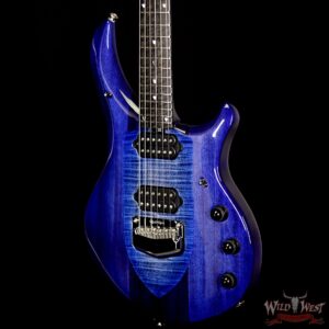 Ernie Ball Music Man John Petrucci Majesty Monarchy Ebony Board Imperial Blue - Image 2
