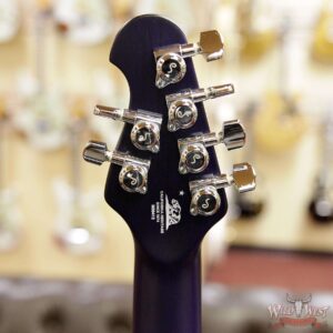 Ernie Ball Music Man John Petrucci Majesty Monarchy Ebony Board Imperial Blue - Image 10