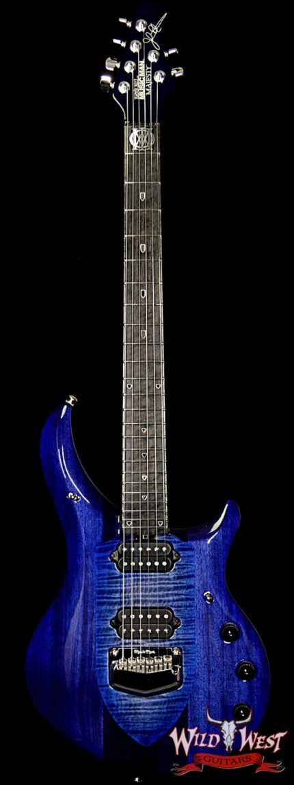 Ernie Ball Music Man John Petrucci Majesty Monarchy Ebony Board Imperial Blue