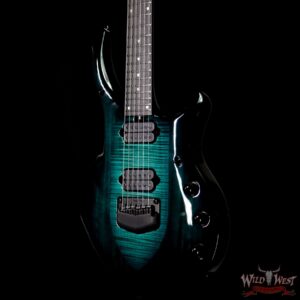 Ernie Ball Music Man Majesty 6 HH Piezo Bridge Ebony Fingerboard Enchanted Forest - Image 2