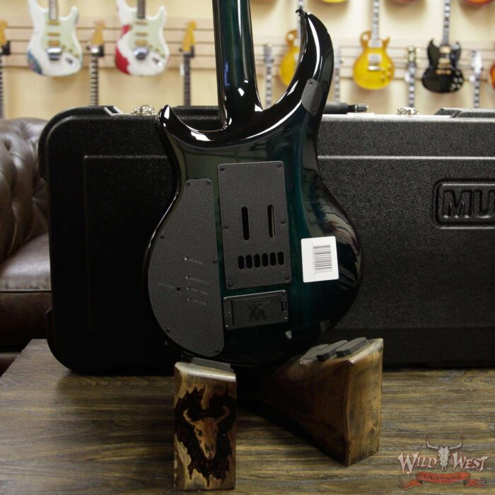 Ernie Ball Music Man Majesty 6 HH Piezo Bridge Ebony Fingerboard Enchanted Forest - Image 10