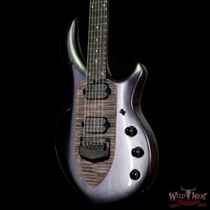 Ernie Ball Music Man Majesty 6 with Piezo Ebony Board Smoked Pearl - Image 2