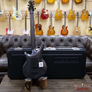 Ernie Ball Music Man Majesty 6 with Piezo Ebony Board Smoked Pearl - Image 8