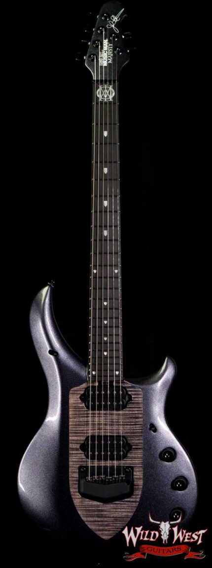 Ernie Ball Music Man Majesty 6 with Piezo Ebony Board Smoked Pearl