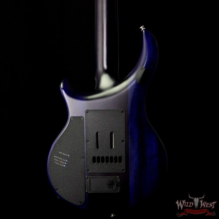 Ernie Ball Music Man John Petrucci Majesty 7 Monarchy Ebony Fingerboard Imperial Blue 7-Sting - Image 7