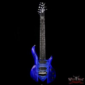 Ernie Ball Music Man John Petrucci Majesty 7 Monarchy Ebony Fingerboard Imperial Blue 7-Sting - Image 5