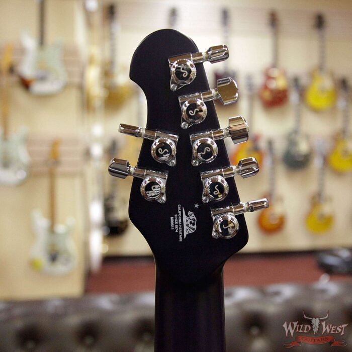 Ernie Ball Music Man John Petrucci Majesty 7 Monarchy Ebony Fingerboard Imperial Blue 7-Sting - Image 13