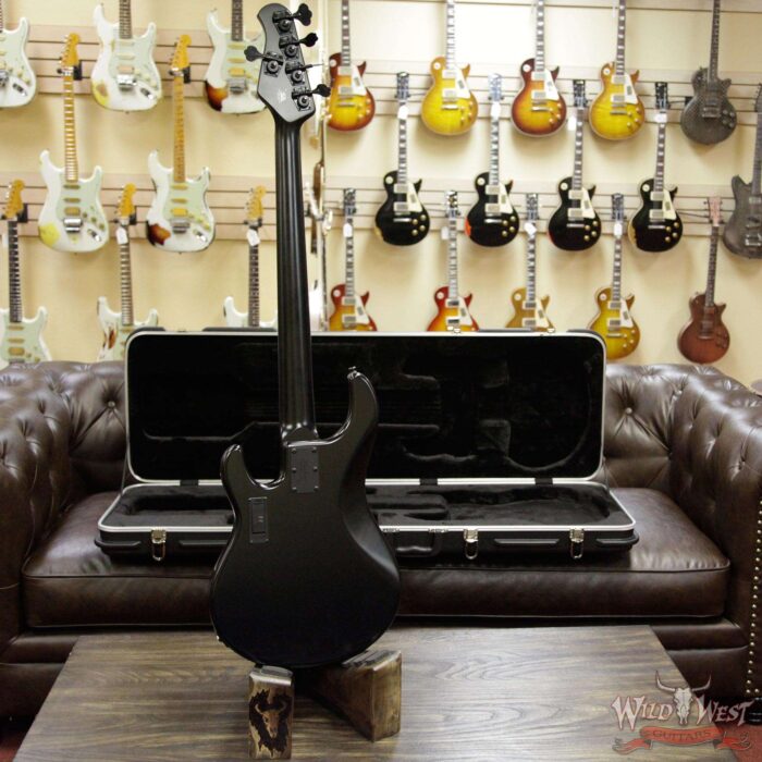 Ernie Ball Music Man StingRay5 HH 5-Sting Bass Stealth Black - Image 8