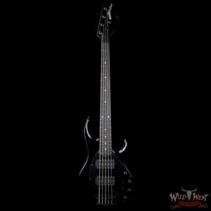 Ernie Ball Music Man StingRay5 HH 5-Sting Bass Stealth Black - Image 3