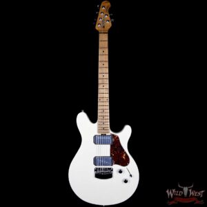 Ernie Ball Music Man Valentine HH Roasted Maple Neck Trans Buttermilk - PreOwned - Image 5