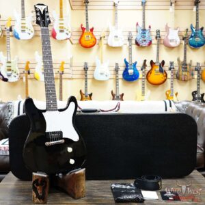 Epiphone Coronet (USA Collection) Mahogany Body&Neck P-90 Soapbar Pickup Ebony Black 6.15 LBS - Image 5
