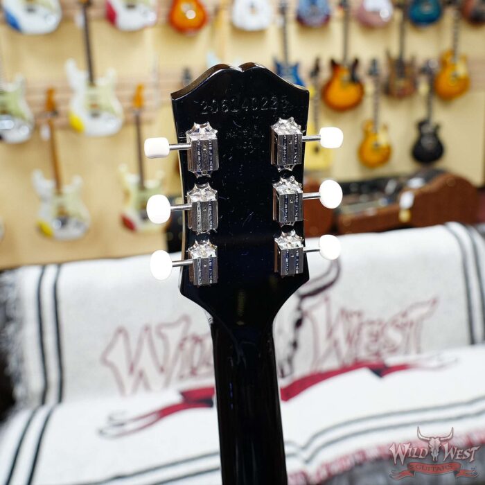 Epiphone Coronet (USA Collection) Mahogany Body&Neck P-90 Soapbar Pickup Ebony Black 6.15 LBS - Image 10