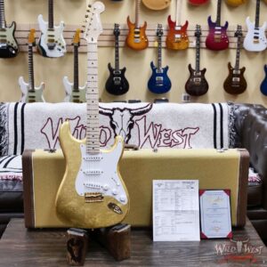 Fender Custom Shop Todd Krause Masterbuilt Eric Clapton Signature Stratocaster NOS Gold Leaf 8.00 lbs - Image 6