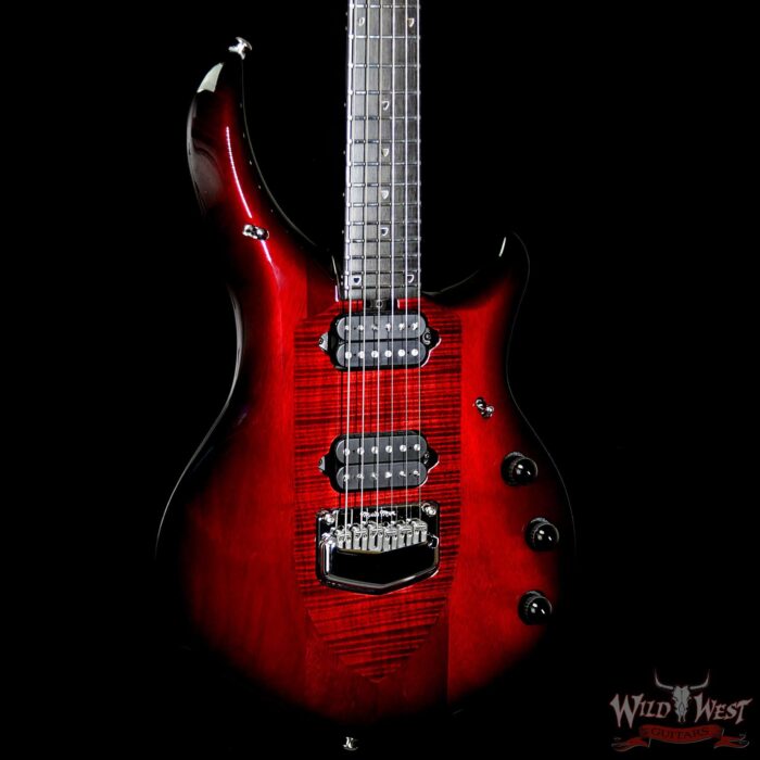 Ernie Ball Music Man John Petrucci Majesty Monarchy Ebony Board Majestic Royal Red - Image 4