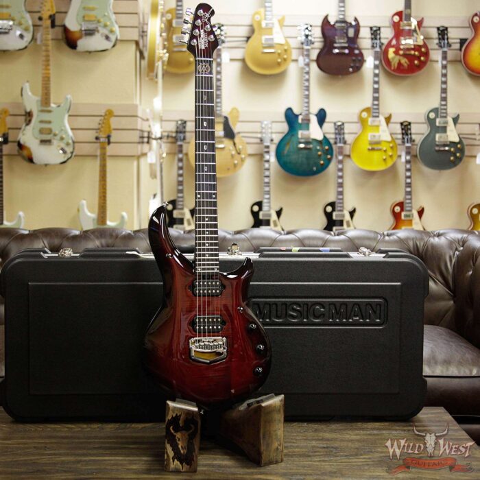 Ernie Ball Music Man John Petrucci Majesty Monarchy Ebony Board Majestic Royal Red - Image 12