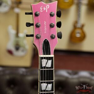 ESP USA Eclipse Hardtail Ebony Fretboard Seymour Duncan Pickups Magenta Pearl Satin - Image 6