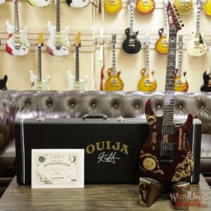 ESP LTD Limited Edition Kirk Hammett Signature KH Ouija Red Sparkle # 265 of 500 - Image 4