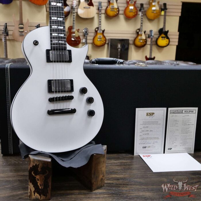 ESP USA Eclipse EMG 57/66 Pickup Satin Pearl White - Image 7