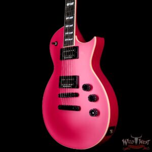 ESP USA Eclipse Seymour Duncan Alnico II Pro Set Ebony Fingerboard Satin Magenta Pearl - Image 2