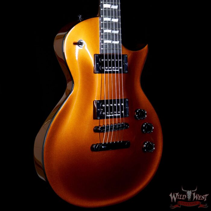 ESP USA Eclipse Hardtail Ebony Fretboard Fire Rust Metallic - Image 4