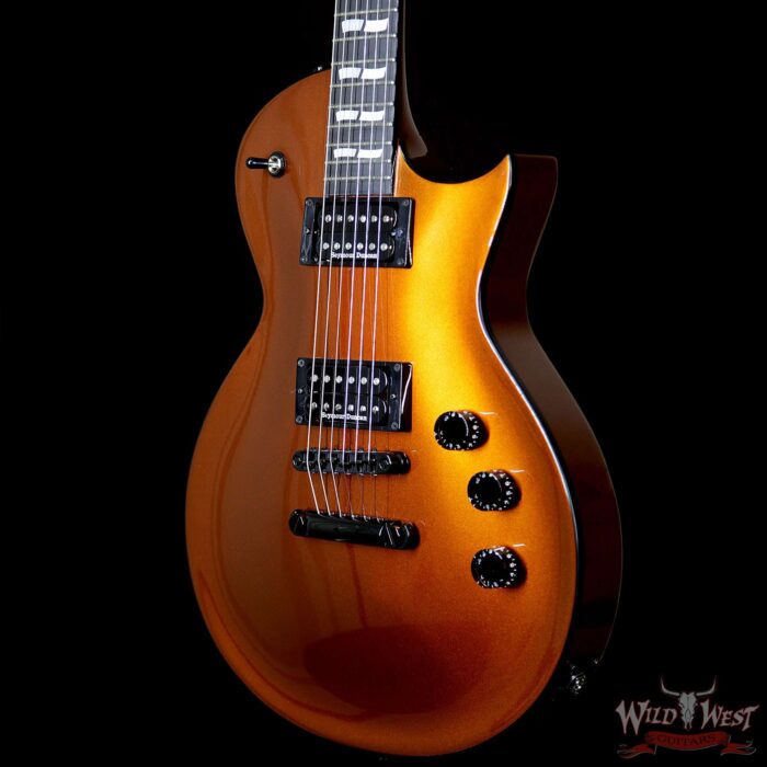 ESP USA Eclipse Hardtail Ebony Fretboard Fire Rust Metallic - Image 2
