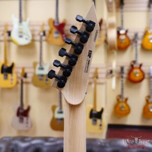 ESP USA M-II DLX FR Floyd Rose Flame Maple Top Ebony Fingerboard Seymour Duncan Pickups Cranberry Burst - Image 10