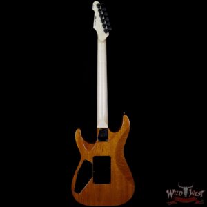 ESP USA M-II Floyd Rose Maple Top with Ebony Fretboard Honey - Image 6