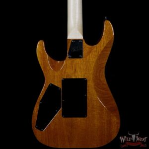 ESP USA M-II Floyd Rose Maple Top with Ebony Fretboard Honey - Image 7