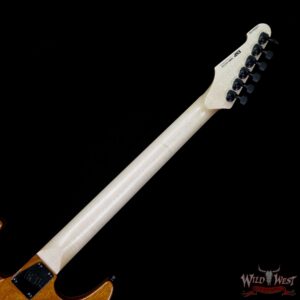 ESP USA M-II Floyd Rose Maple Top with Ebony Fretboard Honey - Image 12