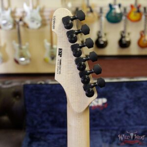 ESP USA M-II Floyd Rose Maple Top with Ebony Fretboard Honey - Image 13