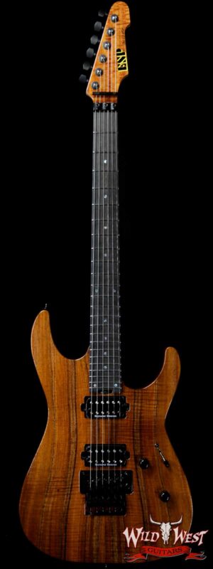 ESP USA M-II Floyd Rose Koa Top with Ebony Fretboard Natural