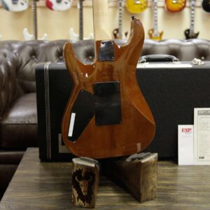 ESP USA M-II Floyd Rose Tamo Ash Top with Ebony Fretboard Emerald Green Sunburst - Image 12