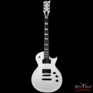 ESP USA Eclipse Hardtail Ebony Fretboard with Seymour Duncan Saturday Night Special Pickups Pearl White - Image 4