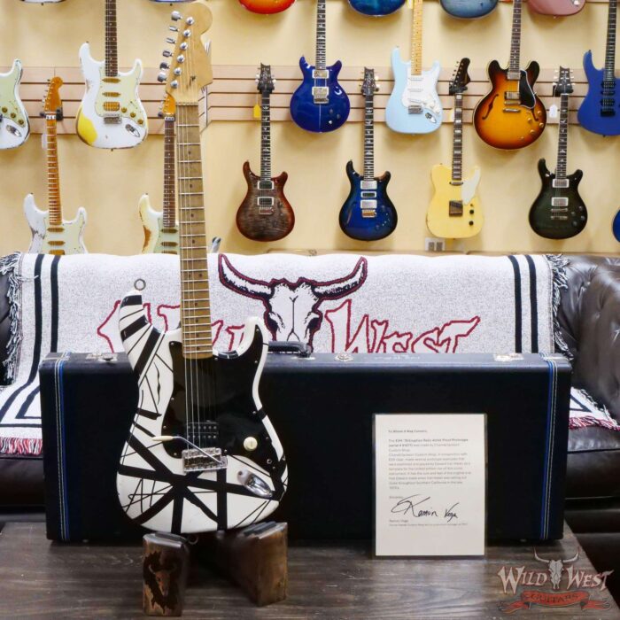EVH Limited Edition ‘78 Eruption Relic Black & White Striped - Image 6