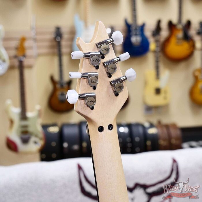 EVH Wolfgang USA Ebony Fingerboard 5A Flame Top 3-Tone Burst 8.25 LBS - Image 8