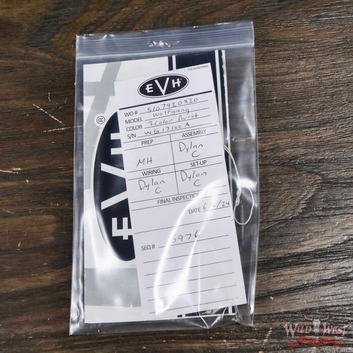 EVH Wolfgang USA Ebony Fingerboard 5A Flame Top 3-Tone Burst 8.25 LBS - Image 12