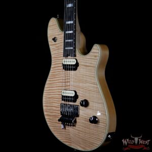 2016 EVH Wolfgang USA 5A Flame Maple Top Natural - Image 2
