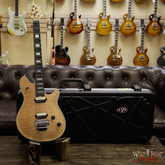 2016 EVH Wolfgang USA 5A Flame Maple Top Natural - Image 6