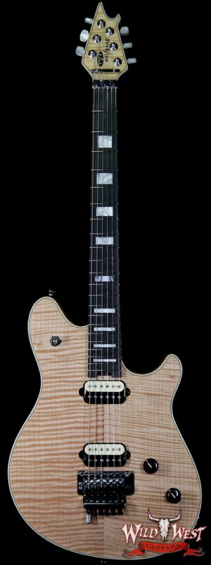 2016 EVH Wolfgang USA 5A Flame Maple Top Natural