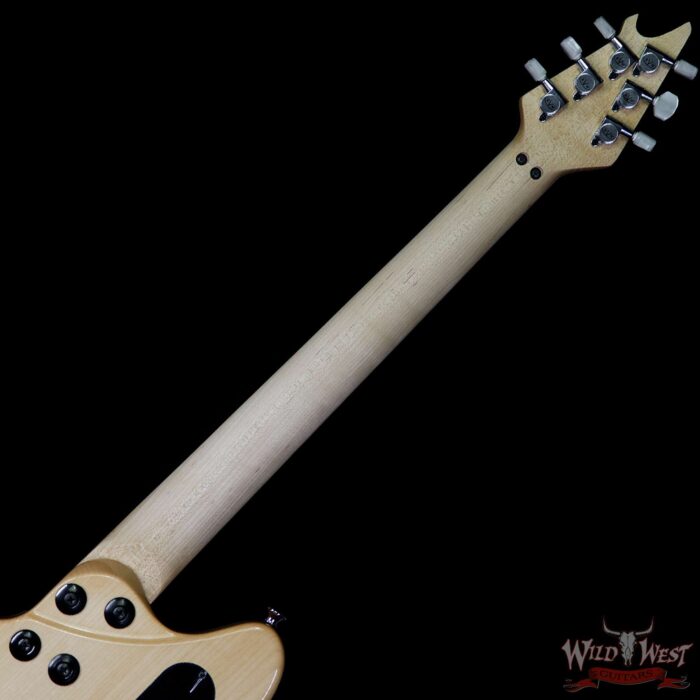 2016 EVH Wolfgang USA 5A Flame Maple Top Natural - Image 5