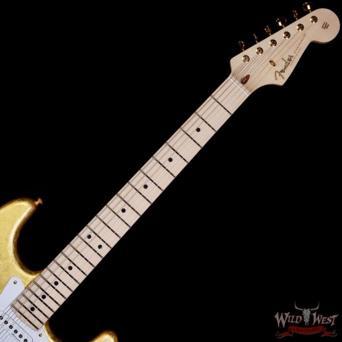 Fender Custom Shop Todd Krause Masterbuilt Eric Clapton Signature Stratocaster NOS Gold Leaf 8.00 lbs - Image 4