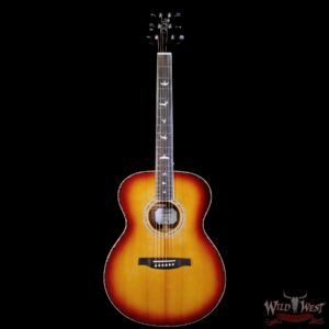 Paul Reed Smith PRS SE T40E Electric-Acoustic Solid Sitka Spruce with Ovangkol Tobacco Burst - Image 3