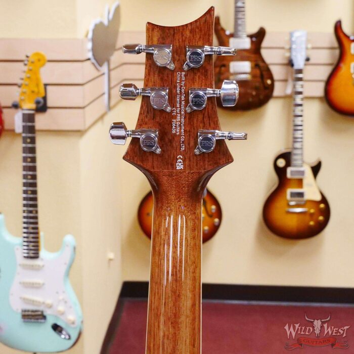 Paul Reed Smith PRS SE T40E Electric-Acoustic Solid Sitka Spruce with Ovangkol Tobacco Burst - Image 8