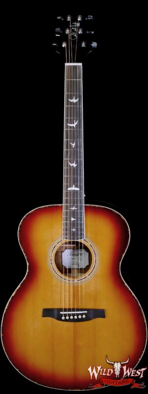 Paul Reed Smith PRS SE T40E Electric-Acoustic Solid Sitka Spruce with Ovangkol Tobacco Burst