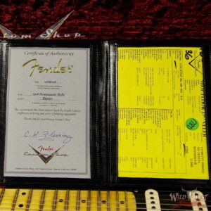 Fender Custom Shop 1958 Stratocaster Relic Maple Neck HSS EVH Pickup Black - Image 8