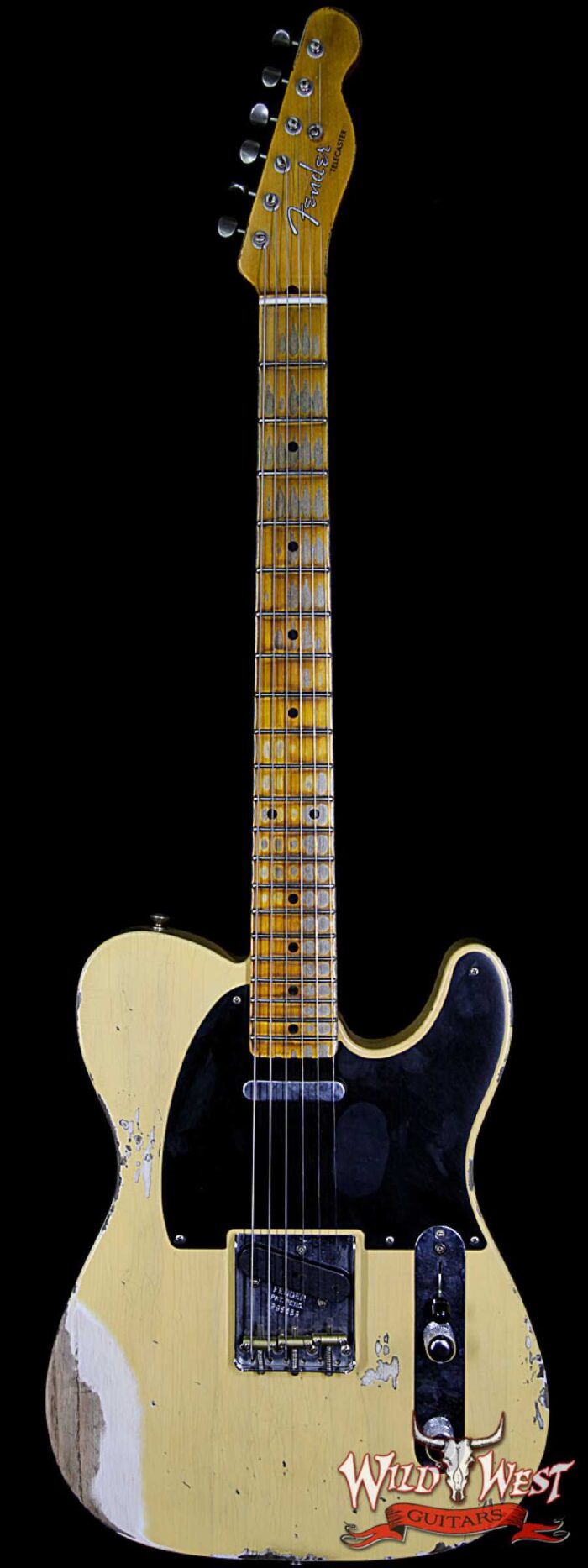 Fender Custom Shop 1952 Telecaster Reissue Heavy Relic NoCaster Blonde - Image 1