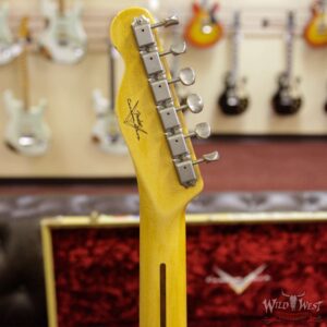 Fender Custom Shop 1952 Telecaster Relic Maple Neck 2 Tone Sunburst Black Pickguard - Image 8