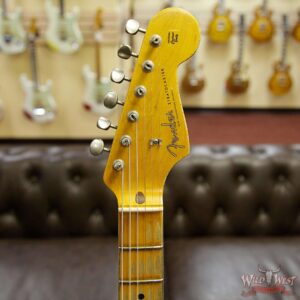 Fender Custom Shop 1957 Stratocaster Heavy Relic Maple Neck Surf Green - Image 8