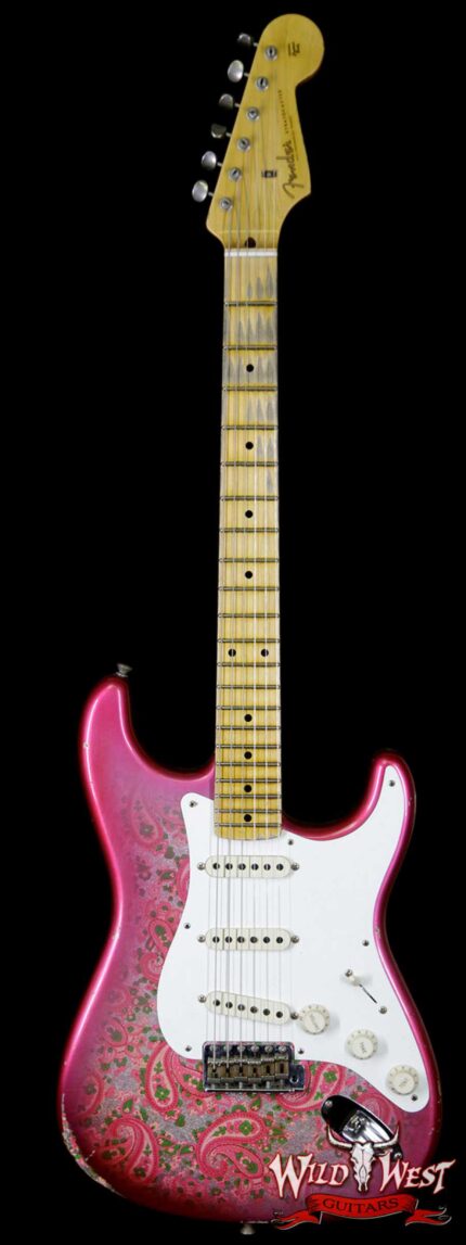 2018 Fender Custom Shop 1957 Stratocaster Relic Maple Neck Pink Paisley