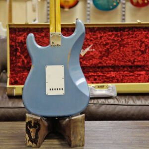 Fender Custom Shop 1958 Stratocaster Relic HSS EVH Bridge Pickup Maple Neck Blue Agave - Image 15